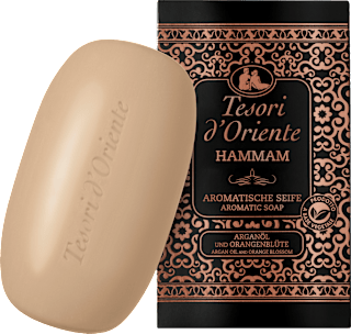 Seifenstück Hammam, Arganöl & Orangenblüte Tesori d'Oriente