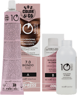 Set colorazione professionale 7.0 Biondo ALAMA PROFESSIONAL