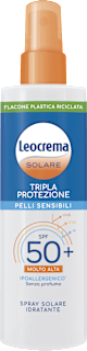 Spray solare Pelli Sensibili SPF50+ Leocrema