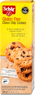 Choco Chip keks s komadićima čokolade bez glutena Schär