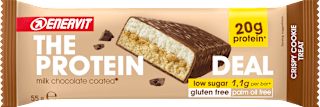 Barretta proteica Crispy Cookie Treat ENERVIT