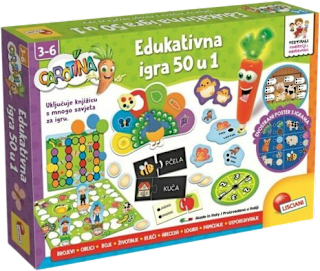 Edukativna igra 50 u 1 za djecu Lisciani