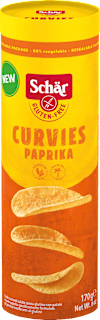 Curvies Paprika čips Schär