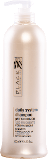 Шампоан за коса daily system BLACK PROFESSIONAL LINE