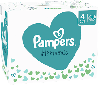 Plenice velikost 4 - mesečno pakiranje (9-14 kg) Pampers Harmonie