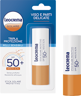 Stick solare Pelli Sensibili SPF50+ Leocrema