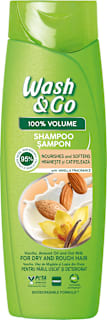 Шампоан за суха коса с ванилия и бадем Wash&Go