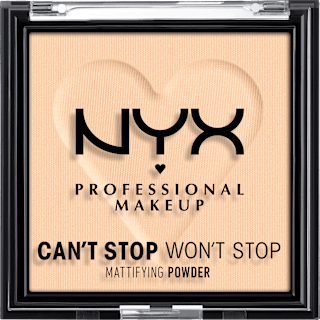 Pudră Can't Stop Won't Stop Mattifying 2 Light NYX PROFESSIONAL MAKEUP