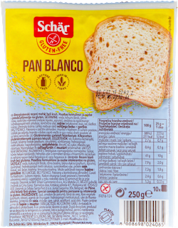 Pan blanco hleb bez glutena  Schär
