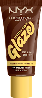Foundation Buttermelt Glaze mit LSF 30, 09 Hazelnut Butta NYX PROFESSIONAL MAKEUP