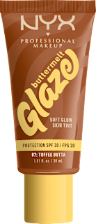 Foundation Buttermelt Glaze mit LSF 30, 07 Toffee Butta NYX PROFESSIONAL MAKEUP