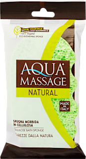 Aqua Massage Fürdőszivacs cellulóz, többféle AQUA MASAGE