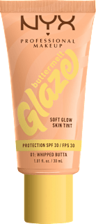 Foundation Buttermelt Glaze mit LSF 30, 01 Whipped Butta NYX PROFESSIONAL MAKEUP