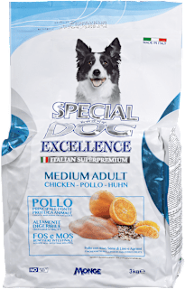 Hrana za odrasle pse Medium Adult piščanec SPECIAL DOG EXCELLENCE