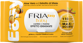 Salviette idratanti Easy Baby con aloe vera e miele  FRIA