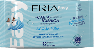 Carta igienica umidificata Easy Acqua Pura FRIA