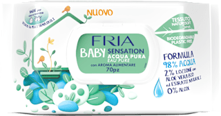 Salviette detergenti BABY SENSATION ACQUA PURA FRIA