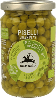 Piselli lessati biologici alce nero