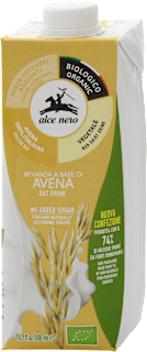 Bevanda a base di avena biologica alce nero