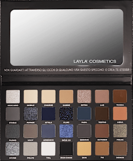Palette ombretti CREATOR FLUID LAYLA COSMETICS