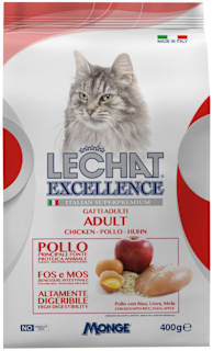 Adult suha hrana za mačke, piščanec LECHAT EXCELLENCE