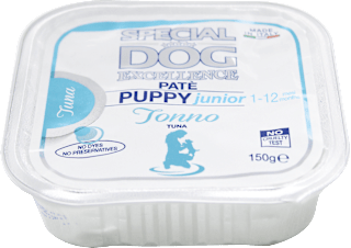 Patè per cani puppy e junior con tonno SPECIAL DOG EXCELLENCE
