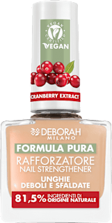 Smalto rafforzatore per unghie deboli e sfaldate DEBORAH MILANO FORMULA PURA