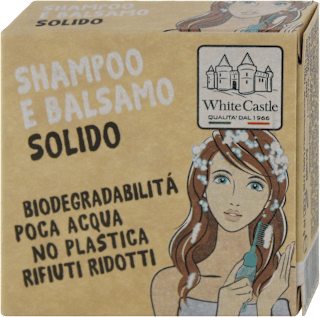Shampoo e Balsamo Solido White Castle