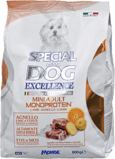 Suha hrana za pse Mini Adult Monoprotein jagnjetina SPECIAL DOG EXCELLENCE