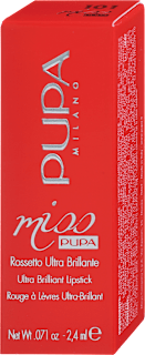 Rdečilo za ustnice Miss Pupa 101 PUPA