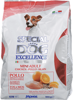 Suha hrana za pse Mini Adult piščanec SPECIAL DOG EXCELLENCE