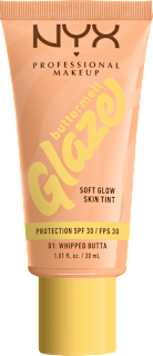 Buttermelt Glaze fond de ten SPF 30 1W NYX PROFESSIONAL MAKEUP