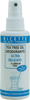 Deodorante tea tree oil RICETTE DEL DOTT. PIGNACCA