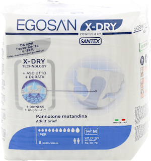 Pannolone mutadina iper taglia M EGOSAN X-DRY