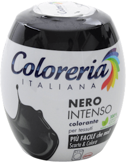 Colorante per tessuti nero intenso Coloreria ITALIANA