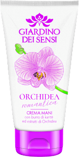 Crema mani orchidea romantica Giardino dei Sensi