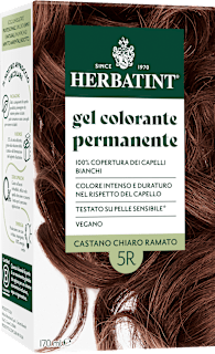 Gel colorante permanente 5R Castano Chiaro Ramato HERBATINT