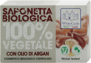 Sapone solido biologico con olio di argan  White Castle
