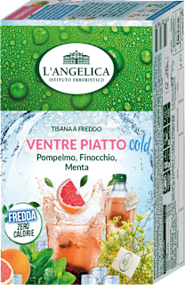 Tisana a freddo Ventre piatto zero calorie L'ANGELICA
