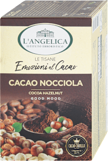 Emozioni al cacao - tisana cacao nocciola  L'ANGELICA