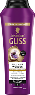 Shampoo Full Hair Wonder effetto filler Schwarzkopf GLISS