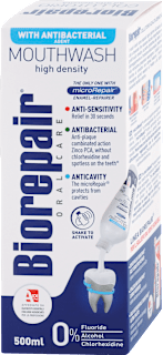 Antibakteriálna ústna voda Triple Action Biorepair