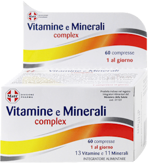 Complex Vitamine e minerali Matt DIVISIONE PHARMA