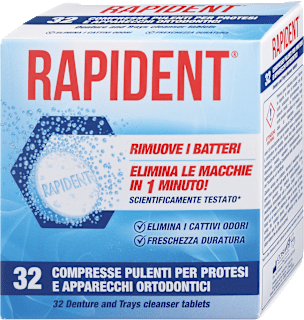 Tablete za čiščenje protez RAPIDENT