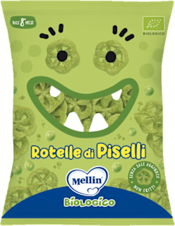 Rotelle di piselli Mellin