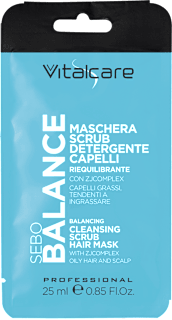 Maschera Scrub Detergente Capelli Sebo Balance vitalcare