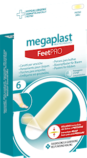 Cerotti piccoli per vesciche ai piedi  megaplast
