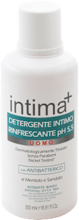 Detergente Intimo Rinfrescante Uomo pH 5,5  intima+
