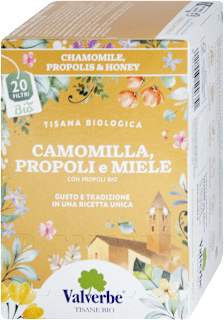 Camomilla propoli e miele BIO Valverbe