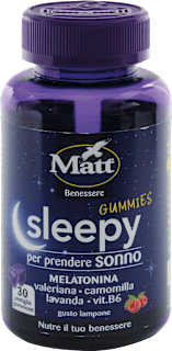 Sleepy gummies per prendere sonno Matt